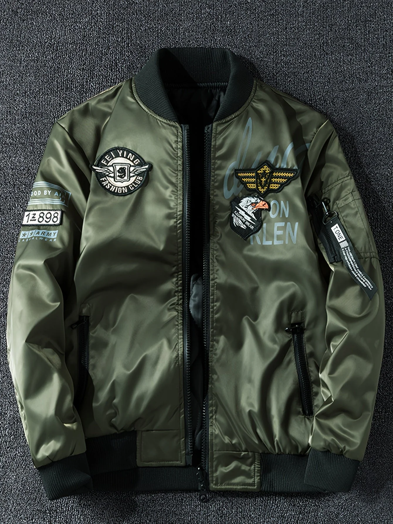 AeroMark Reversible Bomber Jacket - Image 2