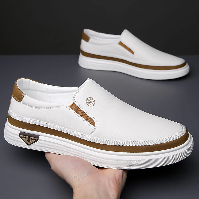 Allessio Genuine Leather Slip-Ons - Image 2