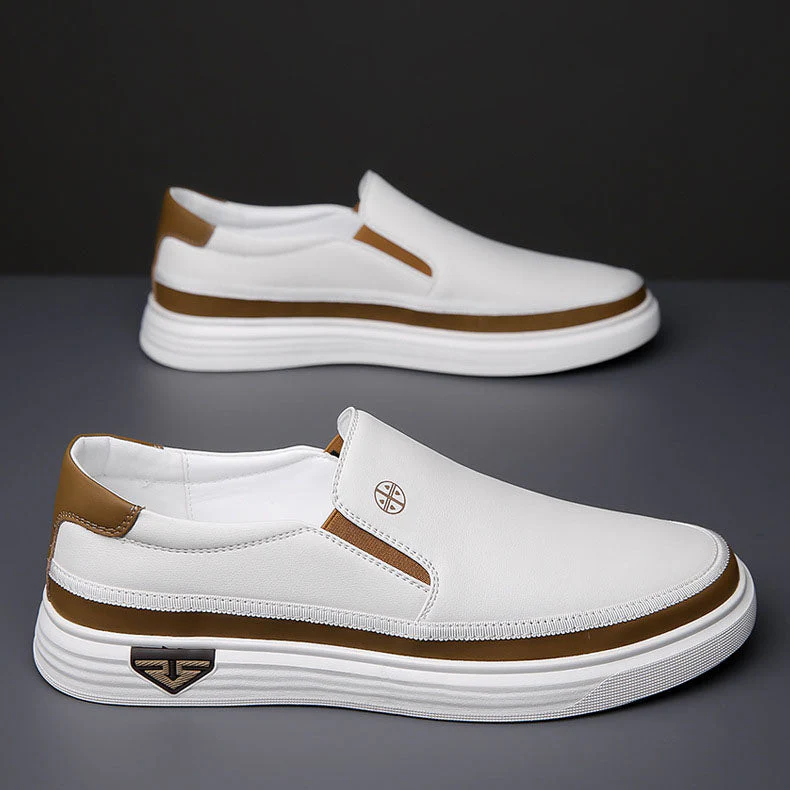 Allessio Genuine Leather Slip-Ons - Image 3