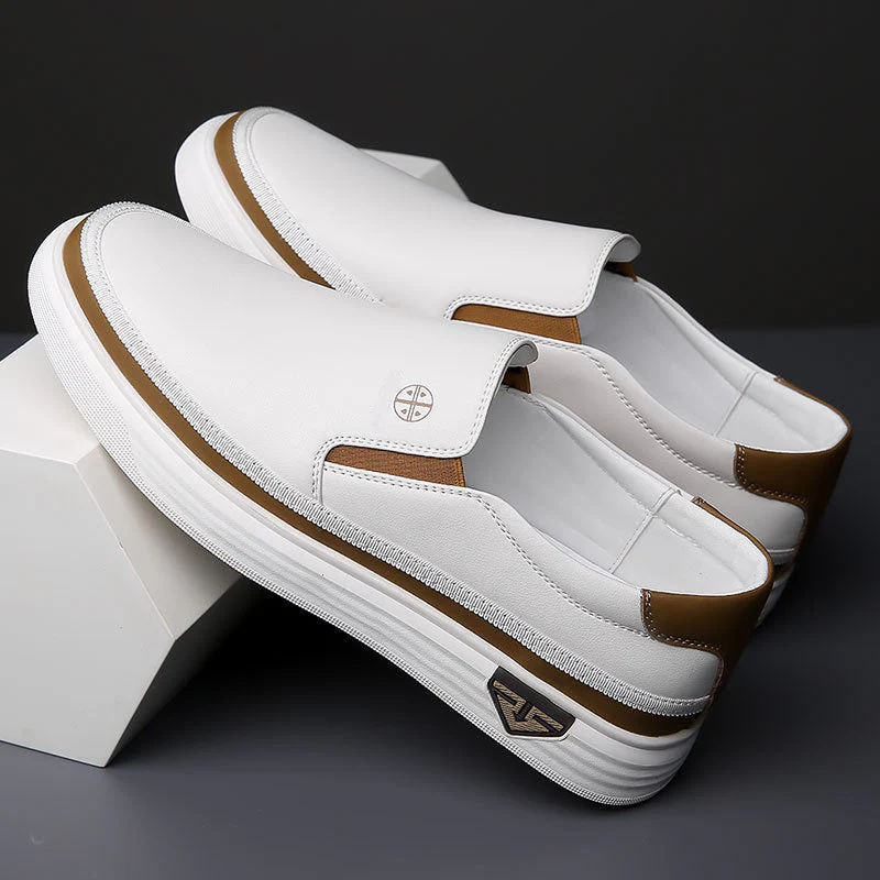Allessio Genuine Leather Slip-Ons - Image 4