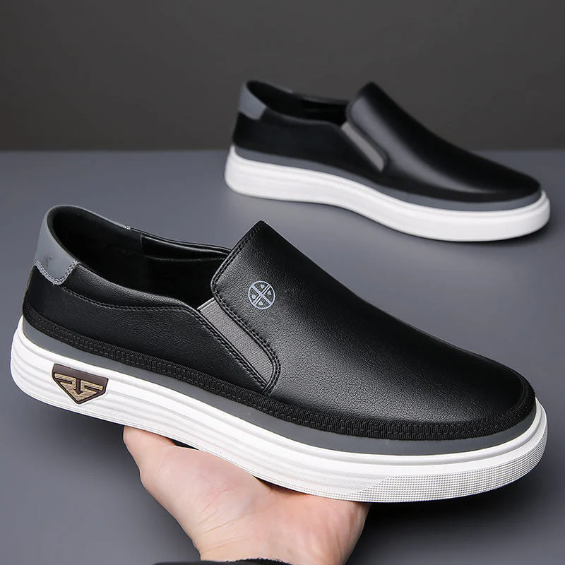 Allessio Genuine Leather Slip-Ons - Image 5