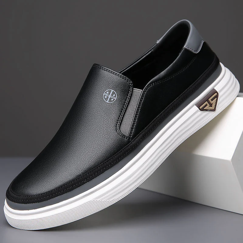 Allessio Genuine Leather Slip-Ons - Image 6