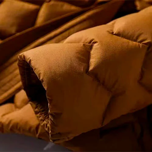 Amara Quilted Down Coat - Image 5
