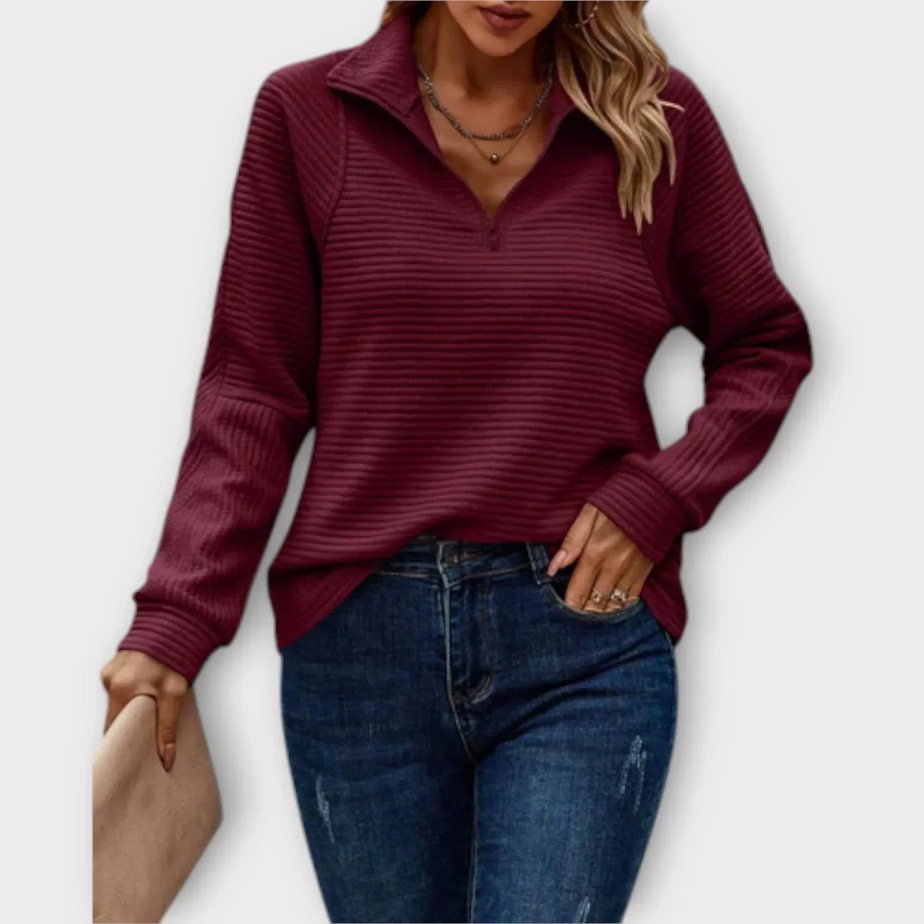 Ardenleigh | Women's Halfzip Pullover - Image 5