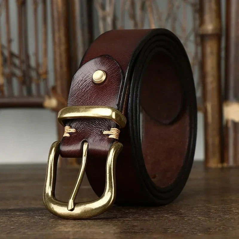 Argon Full-Grain Leather Belt - Image 3