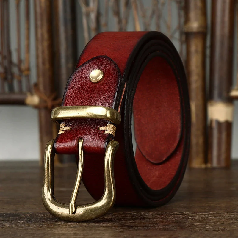 Argon Full-Grain Leather Belt - Image 6