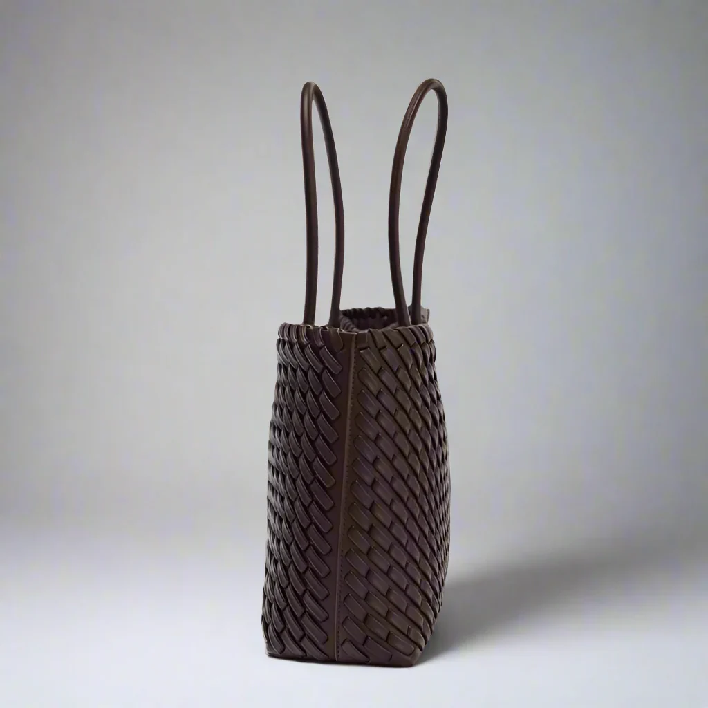 Arvella Woven Leather Handbag - Image 3