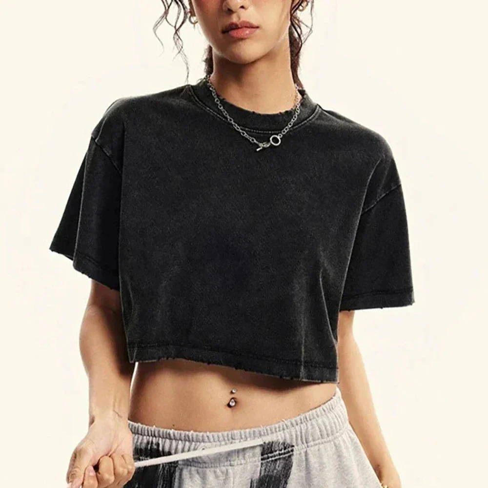 Ashburn Cropped Tee - Image 3
