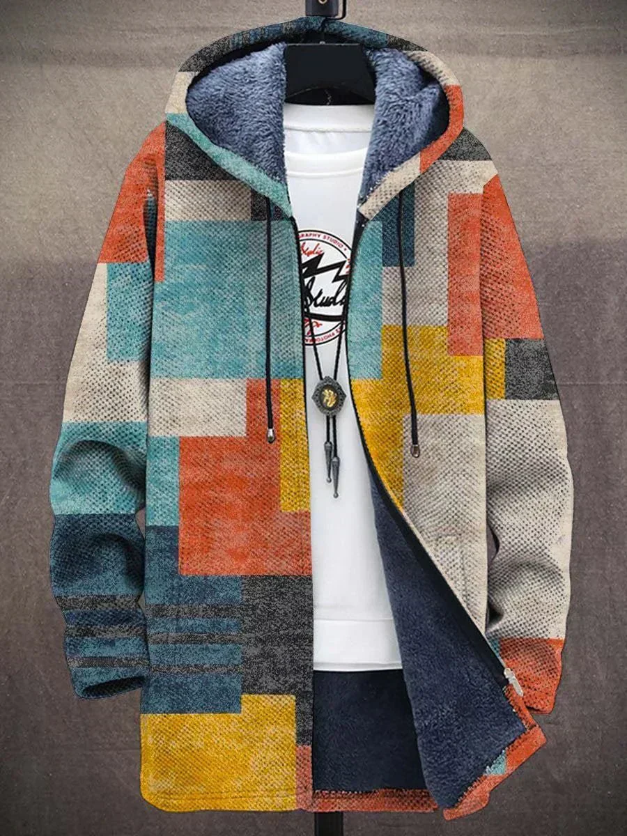 Aurora Mosaic Printed Cardigan - Image 3