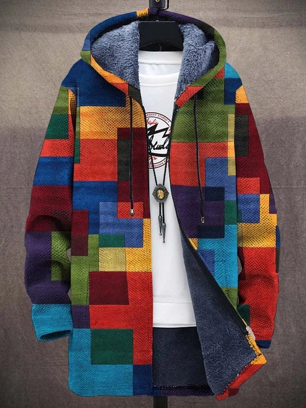 Aurora Mosaic Printed Cardigan - Image 4
