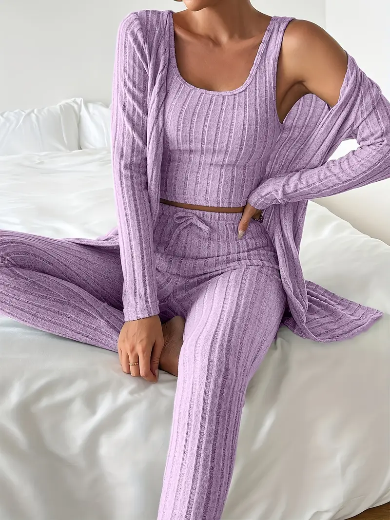 Aveline Premium 3-Piece Ribbed Set - Image 9