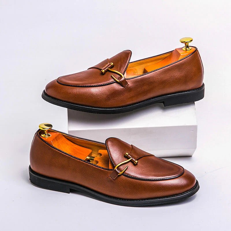 Barclay Hook Leather Loafers - Image 4