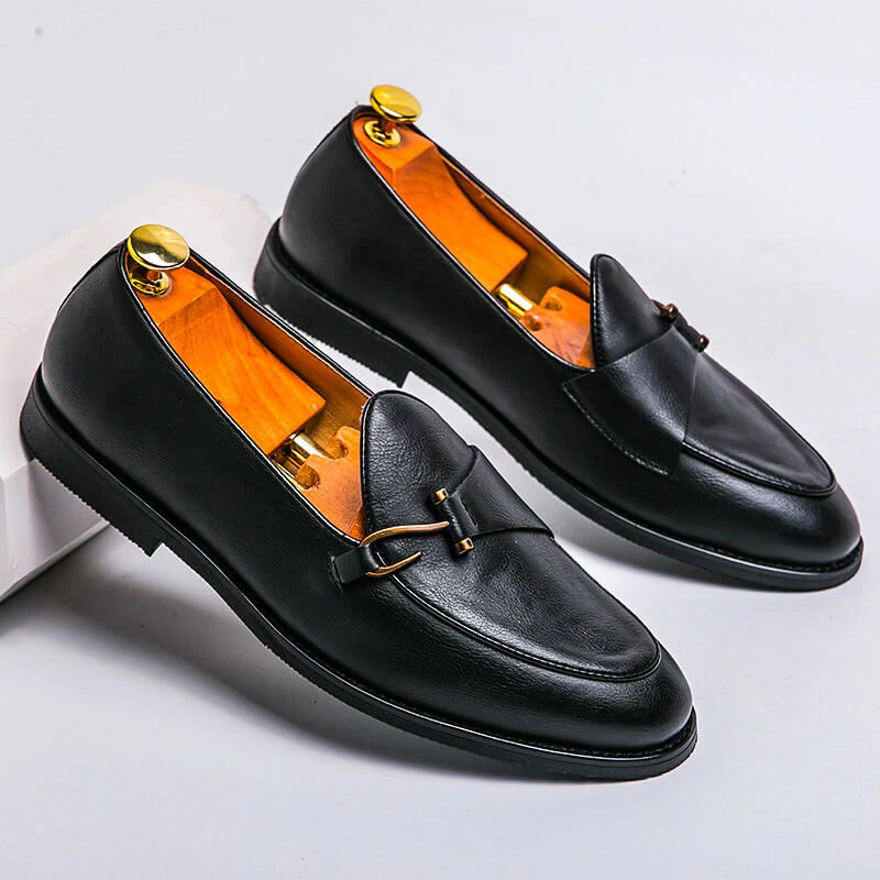 Barclay Hook Leather Loafers - Image 6