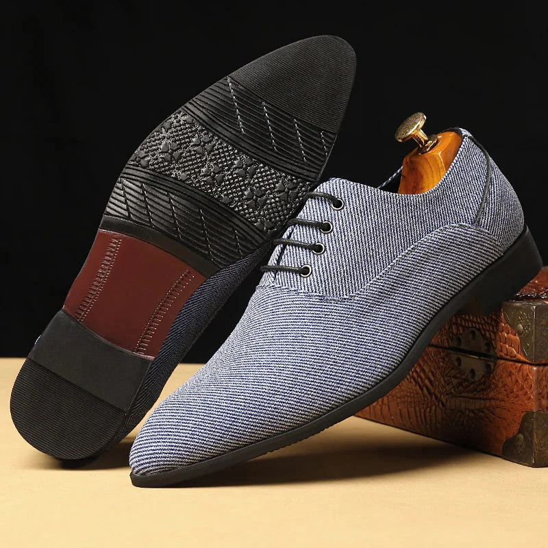 Belford Woven Canvas Oxford - Image 10