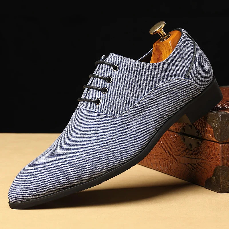 Belford Woven Canvas Oxford - Image 11