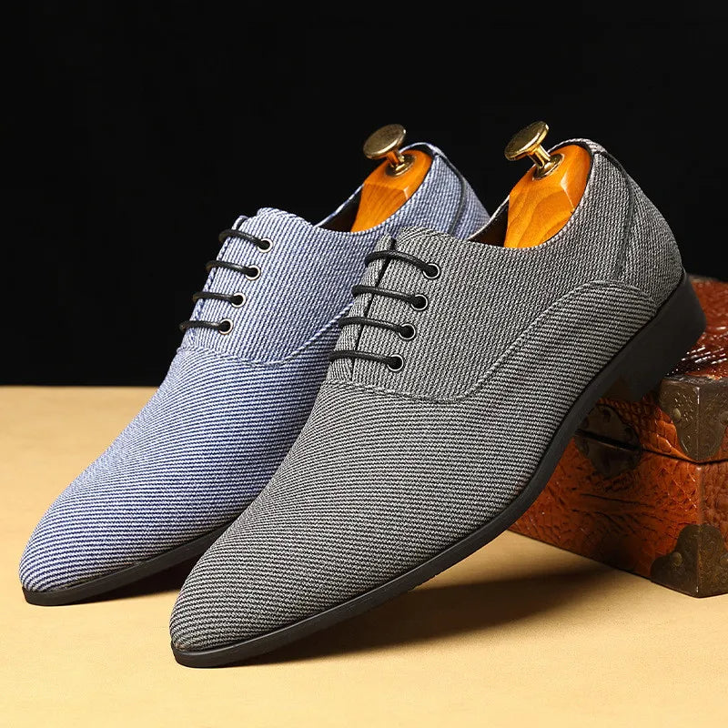 Belford Woven Canvas Oxford - Image 12