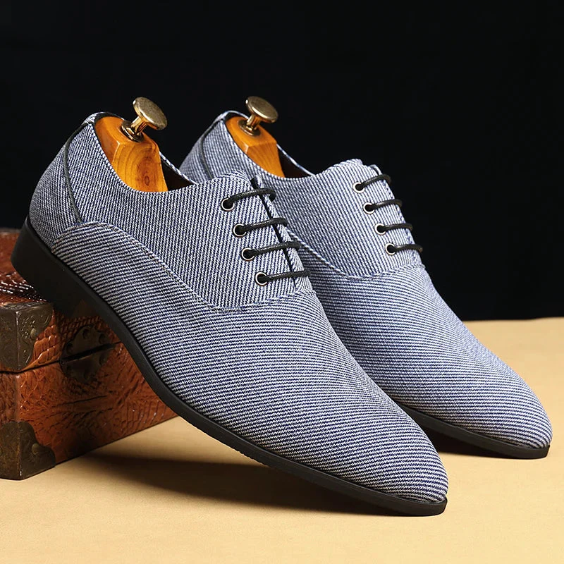 Belford Woven Canvas Oxford - Image 13