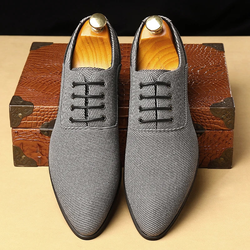 Belford Woven Canvas Oxford - Image 2