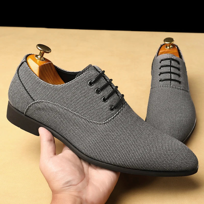 Belford Woven Canvas Oxford - Image 4