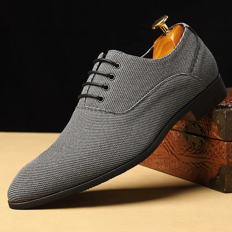 Belford Woven Canvas Oxford - Image 6