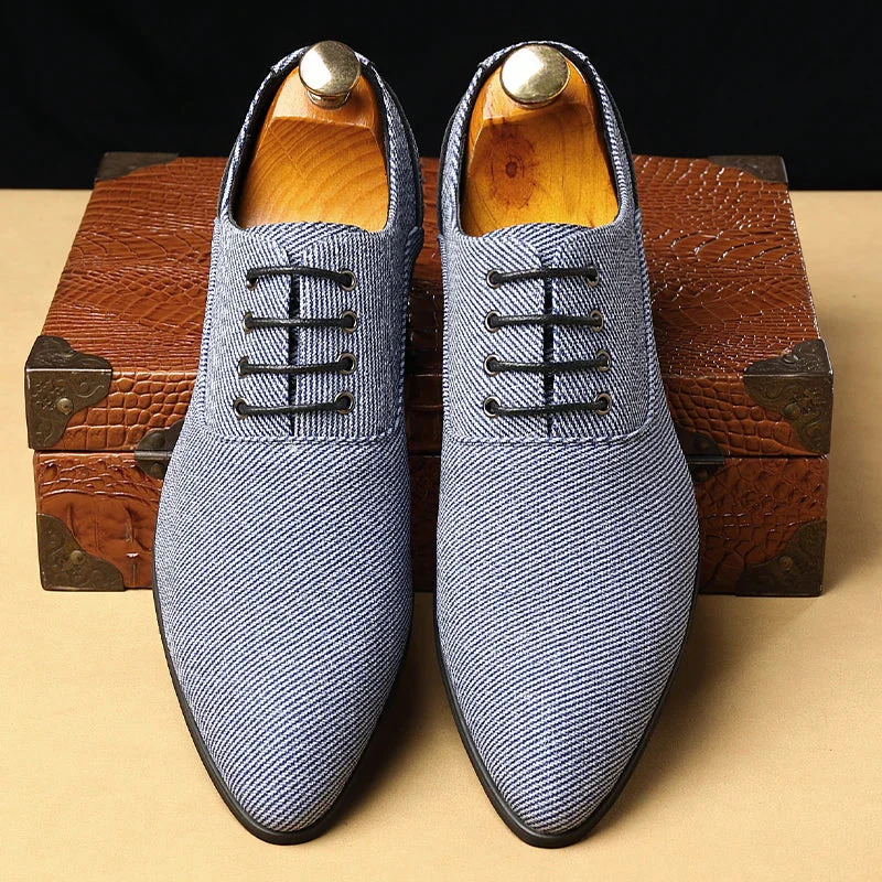 Belford Woven Canvas Oxford - Image 7