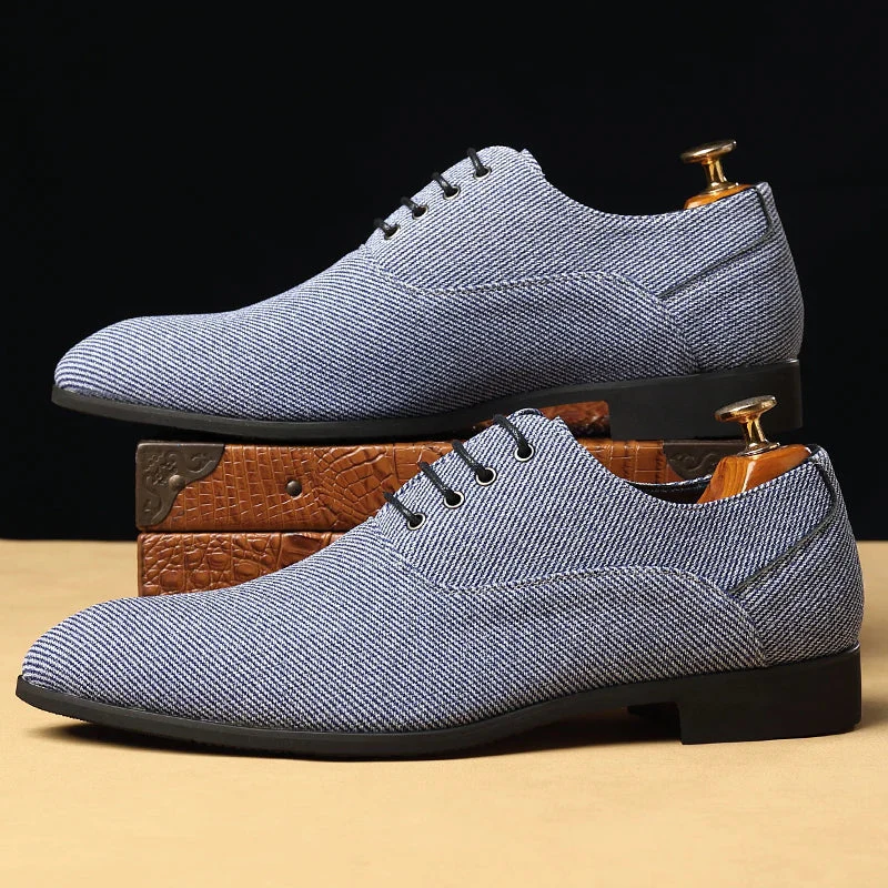 Belford Woven Canvas Oxford - Image 9