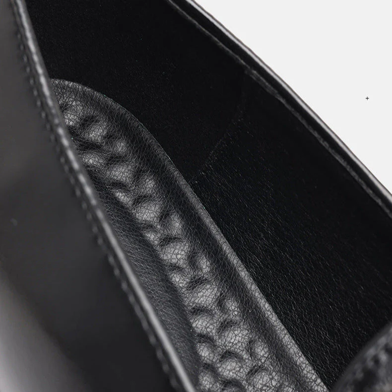 Belforte Croc-Embossed Tassel Loafer - Image 7
