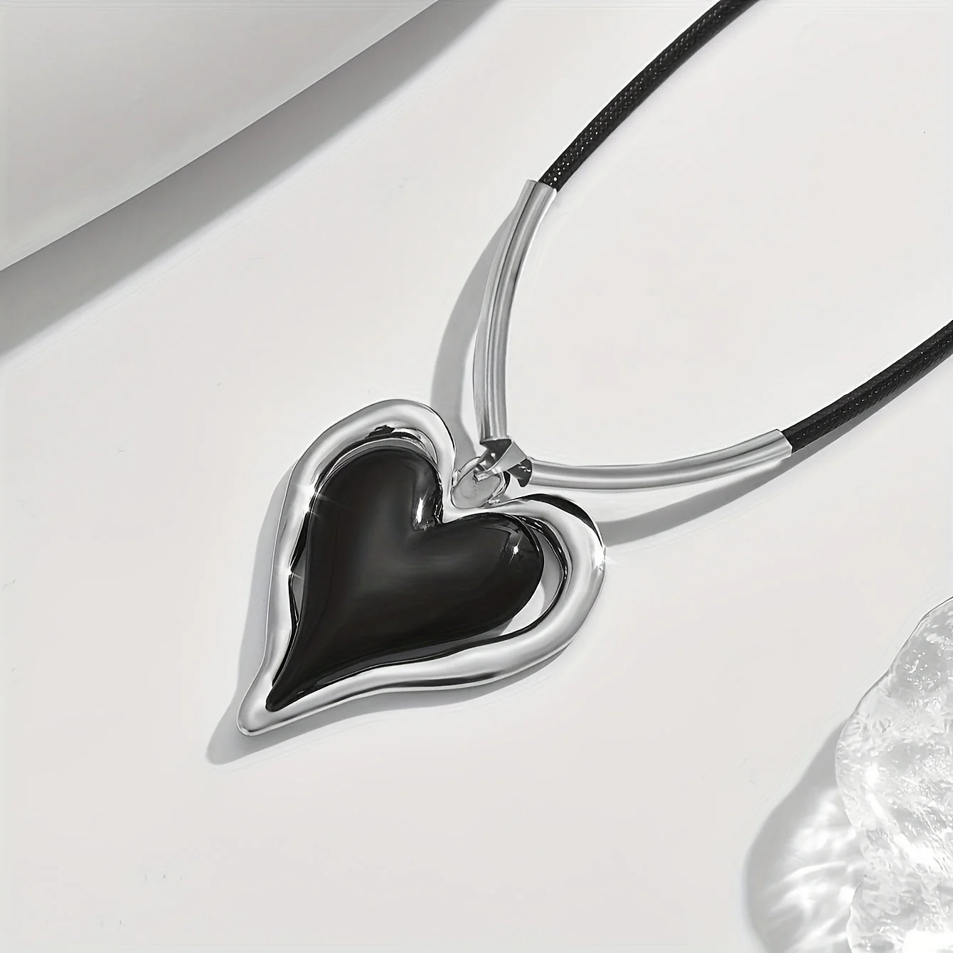 Bella Heart Core Pendant Necklace - Image 8