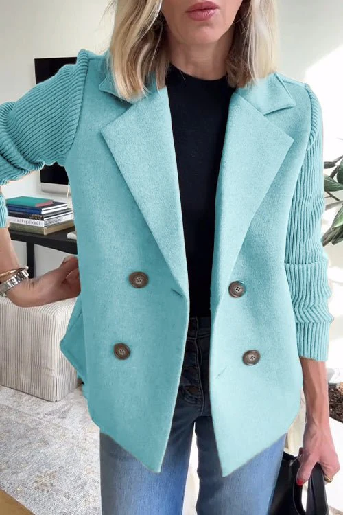 Bellamy Cashmere-Knit Casual Blazer - Image 6