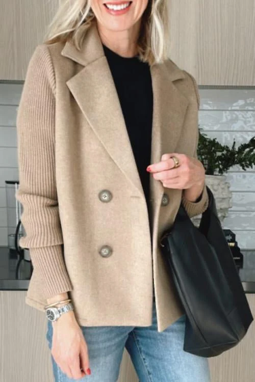 Bellamy Cashmere-Knit Casual Blazer - Image 8