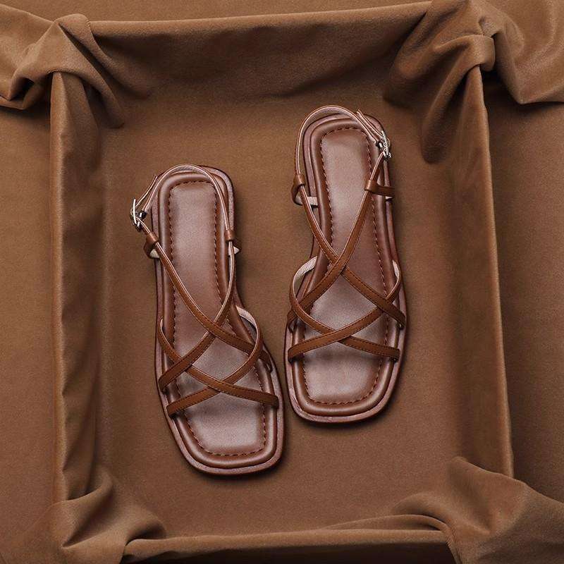 Bellara Italian Leather Strap Sandals - Image 2
