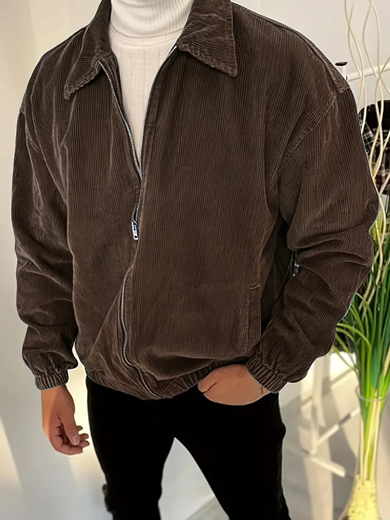 Bluehaven Corduroy Zip-Front Jacket - Image 6