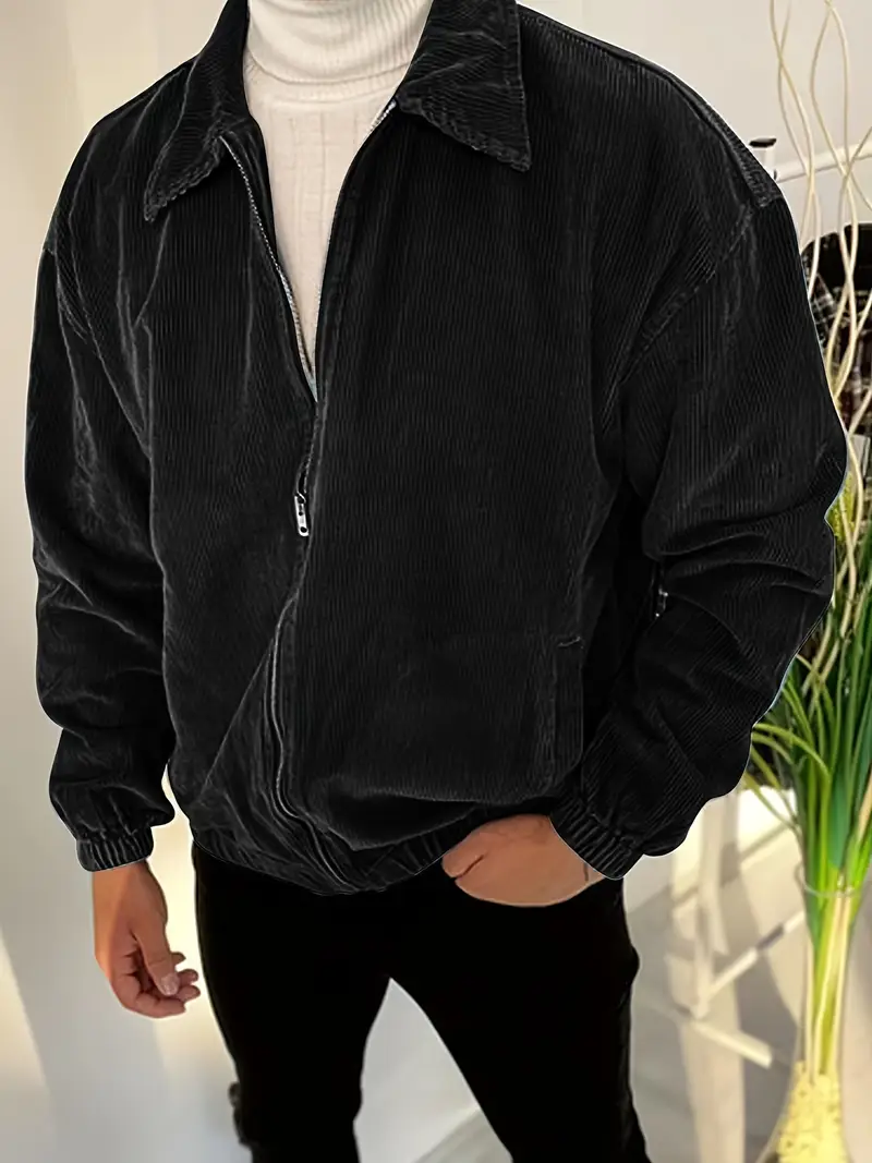 Bluehaven Corduroy Zip-Front Jacket - Image 7