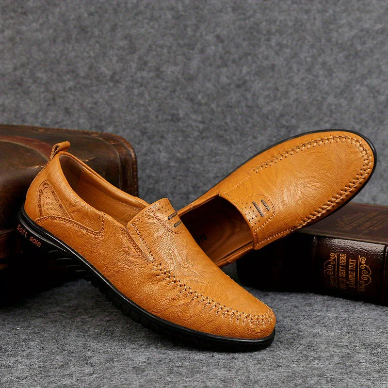 Brevano Leather Loafers - Image 2