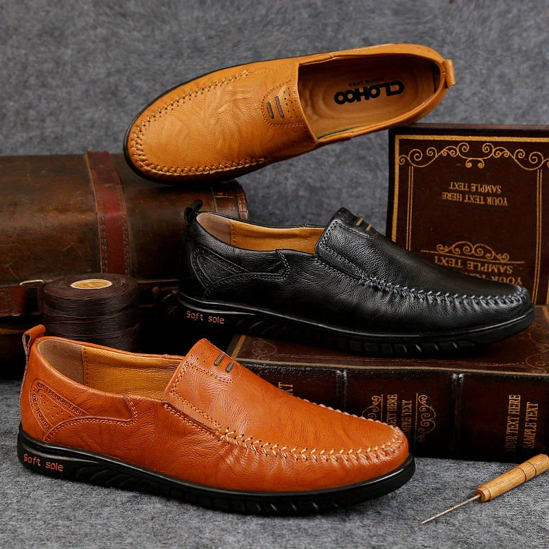 Brevano Leather Loafers - Image 5