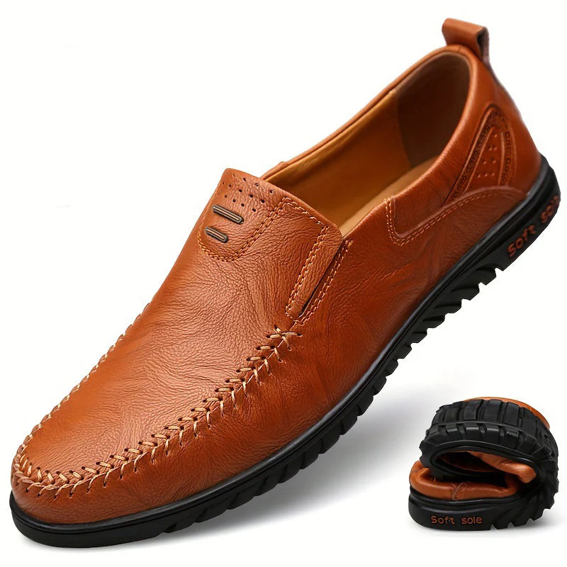 Brevano Leather Loafers - Image 7