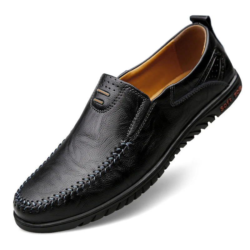 Brevano Leather Loafers - Image 9