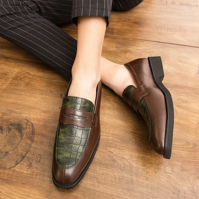 Brunetti Handcrafted Leather Loafers - Image 2