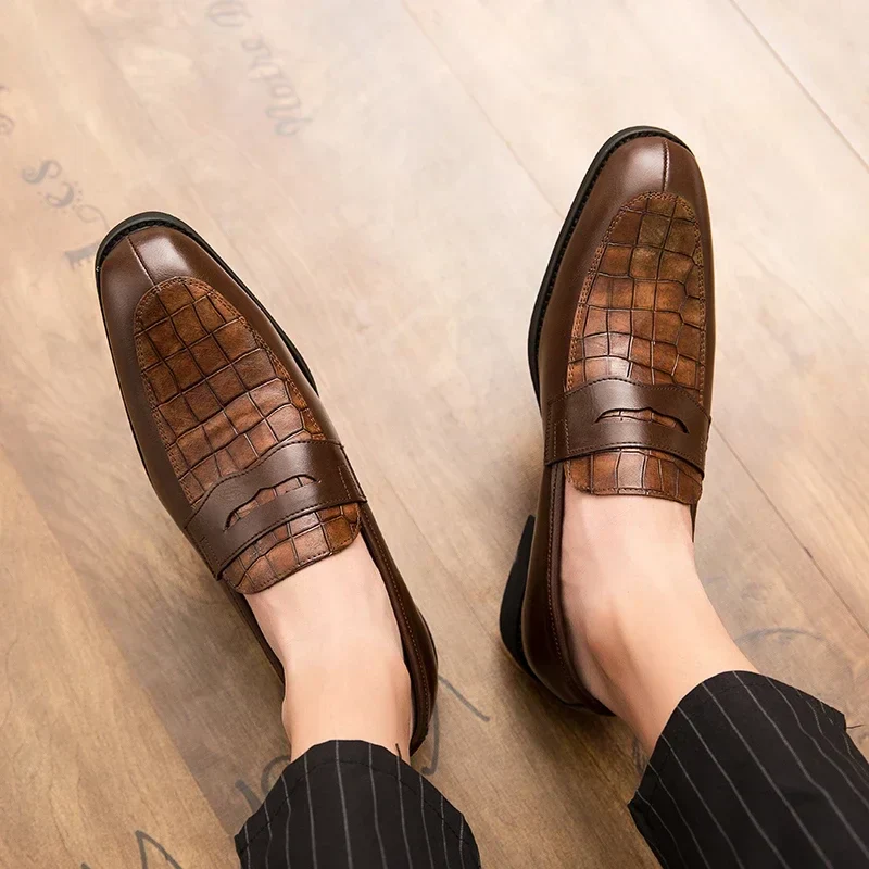 Brunetti Handcrafted Leather Loafers - Image 4