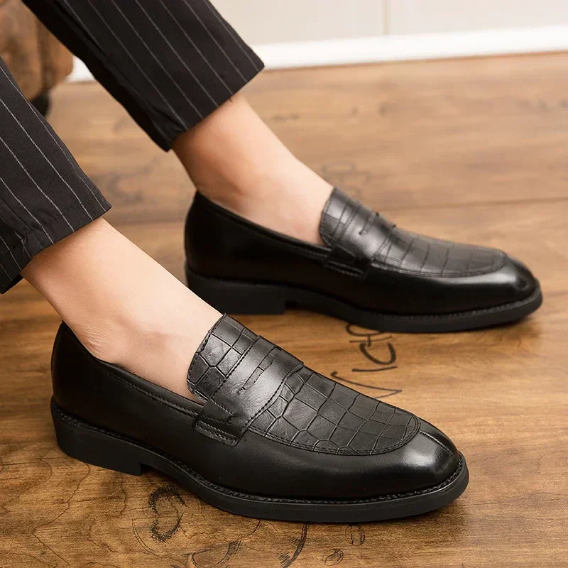 Brunetti Handcrafted Leather Loafers - Image 5