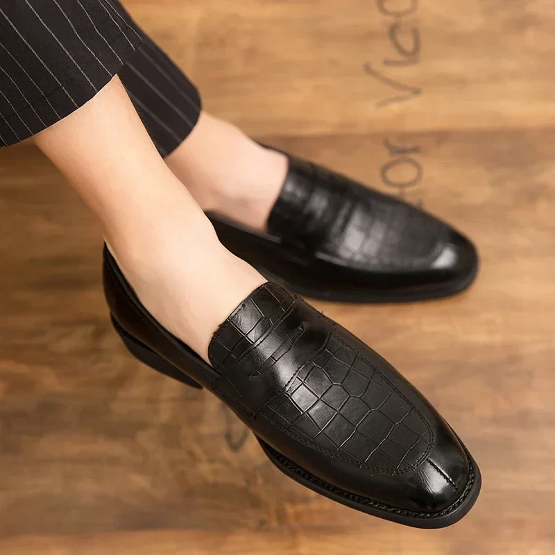 Brunetti Handcrafted Leather Loafers - Image 6