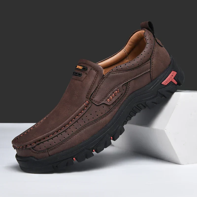 Calden Genuine Leather Shoes - Image 13