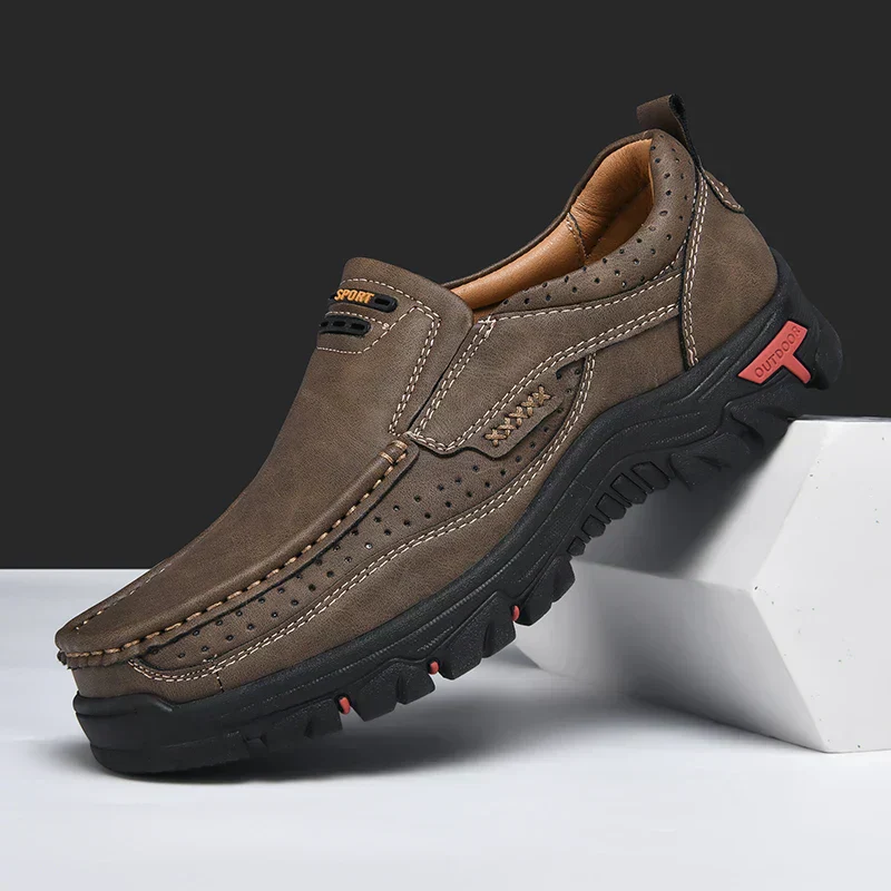 Calden Genuine Leather Shoes - Image 14
