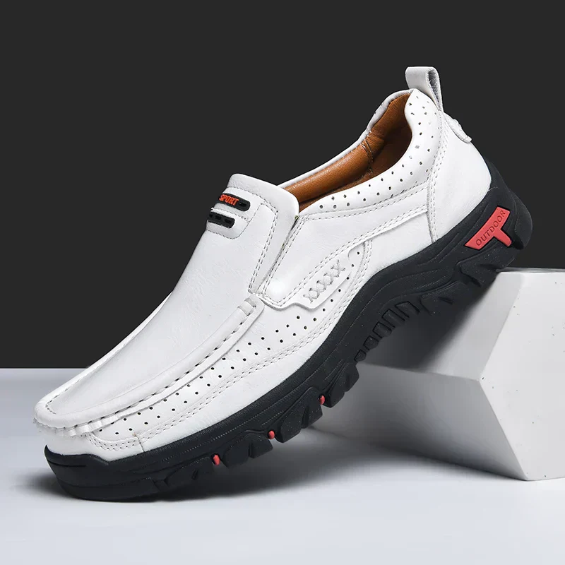 Calden Genuine Leather Shoes - Image 15