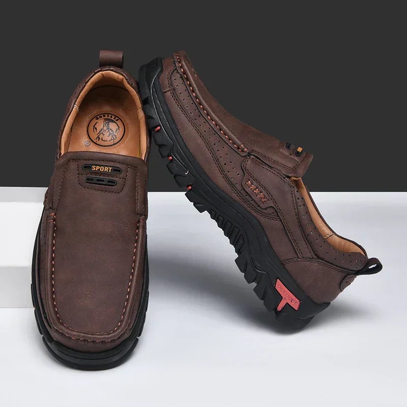 Calden Genuine Leather Shoes - Image 6