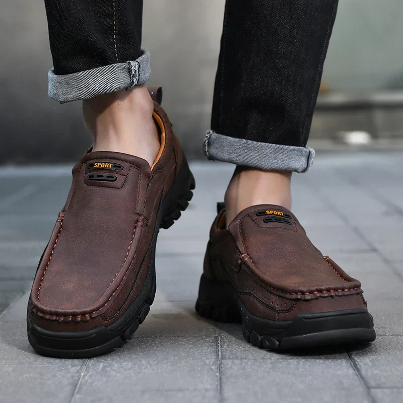 Calden Genuine Leather Shoes - Image 7