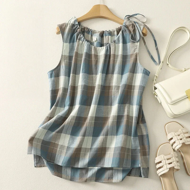 Calista Linen Top - Image 3