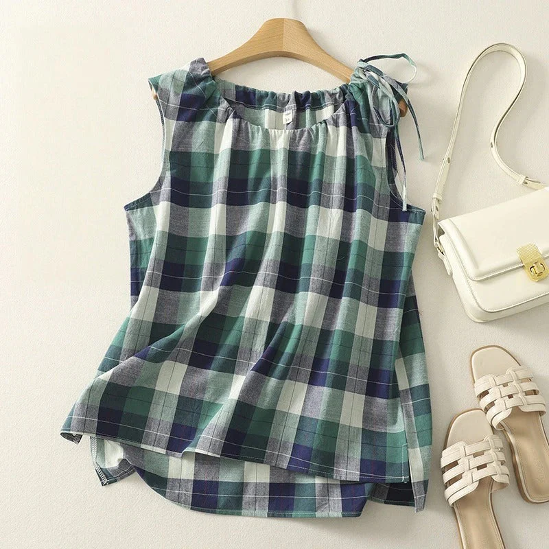 Calista Linen Top - Image 4