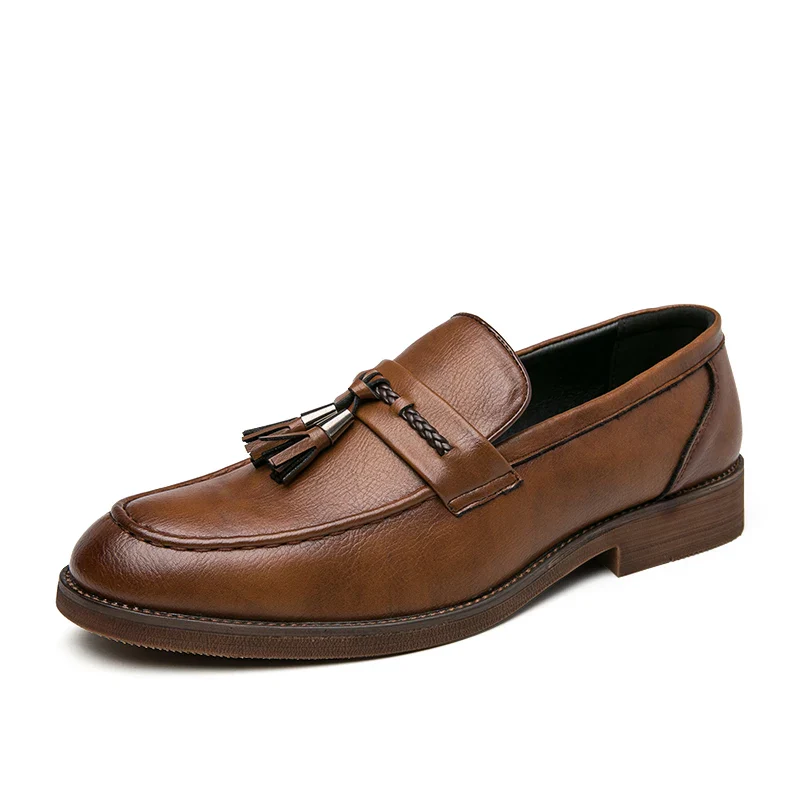 Windsor Leather Tassel Loafers - Image 22