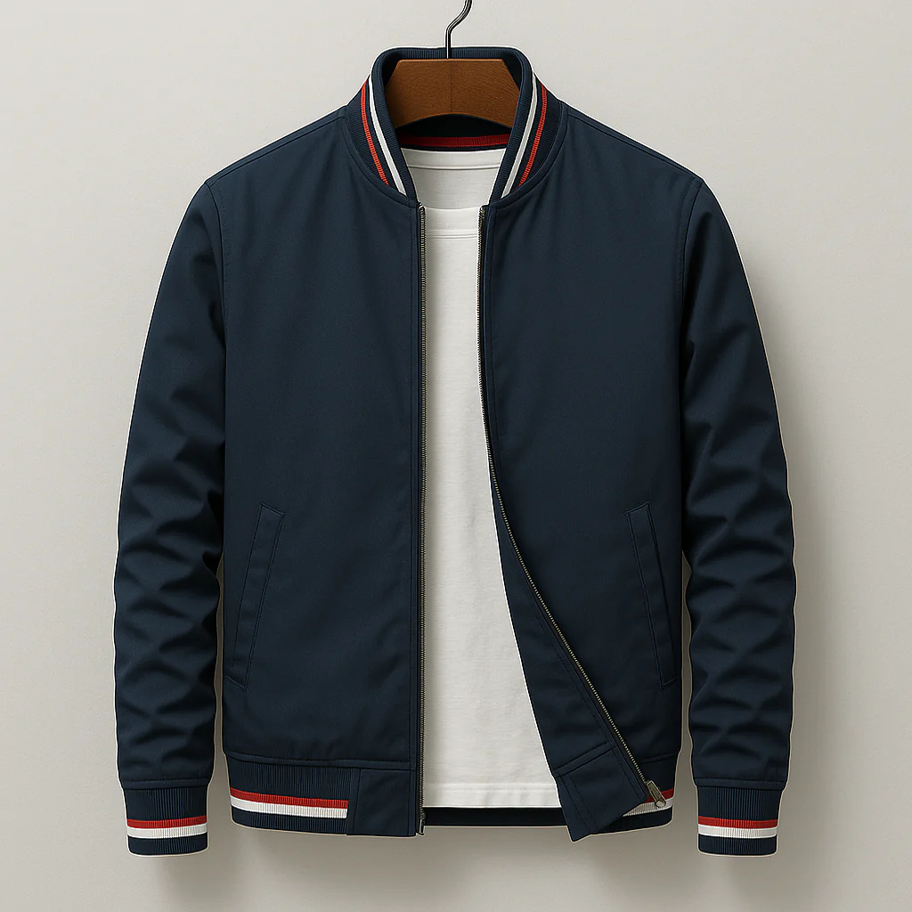 Men's Camden Crest Zip Jacket - Image 5